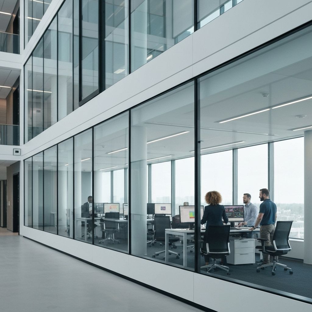 Modern office communication center at SiraBridge